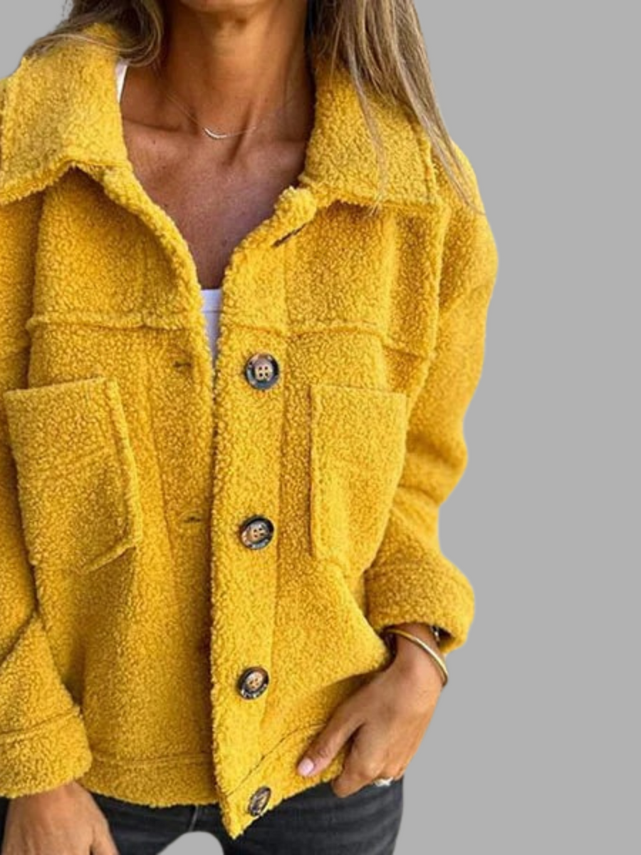 Lisbeth | Kort Ull Blazer med Klipper