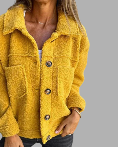 Lisbeth | Kort Ull Blazer med Klipper