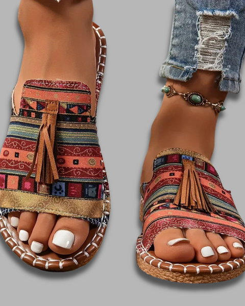 Emma | Komfortable Flate Ortopediske Sandaler