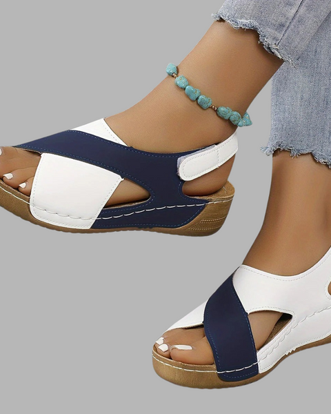 Sara | Chic og Komfortabel Ultra-Flatt Ortopedisk Sandal
