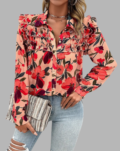 Beate | Elegant Langermet Topp for Kvinner