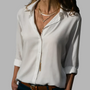 Mia | Elegant Chiffon Bluse for Kvinner