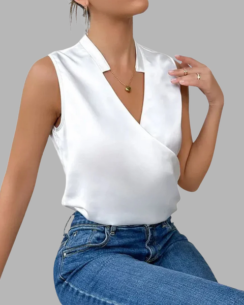 Renate | Chic Uten Ermer Top