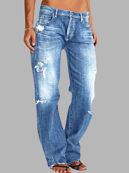 Elina | Løse Denim Jeans for Kvinner