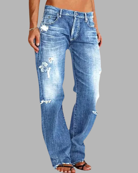 Elina | Løse Denim Jeans for Kvinner