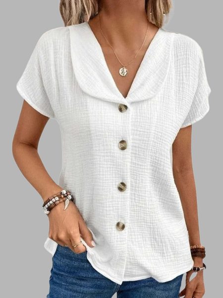 Lilian | Chic Bluse for Varmt Vær