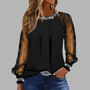 Nina | Elegant Paljetstrikket Topp