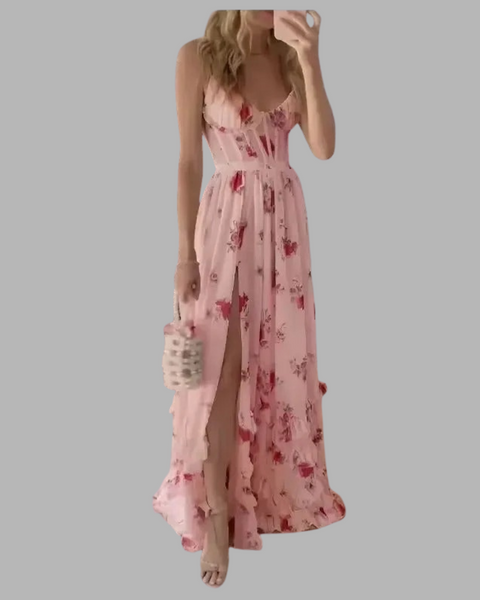 Merete | Elegant blomsterkjole