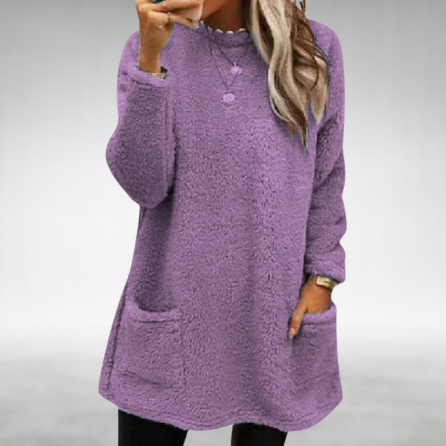 Hildur | Myk Loungegenser med Lommer