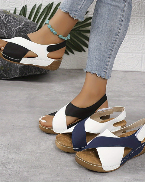 Sara | Chic og Komfortabel Ultra-Flatt Ortopedisk Sandal