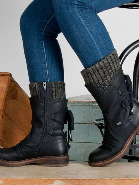 Kaya | Komfortable & Midt-leg Snø Boots