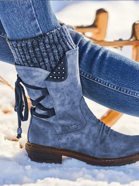 Kaya | Komfortable & Midt-leg Snø Boots