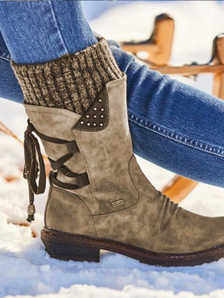 Kaya | Komfortable & Midt-leg Snø Boots