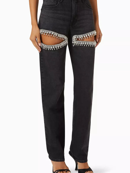 Thale | Krystall Splitt Jeans
