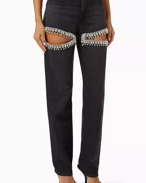 Thale | Krystall Splitt Jeans