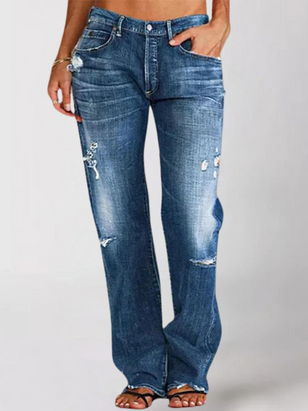 Elina | Løse Denim Jeans for Kvinner