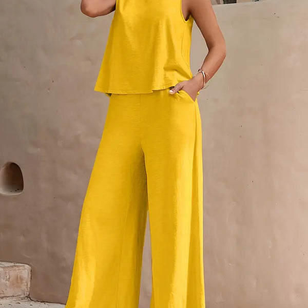 Laila | Elegant og Komfortabel To-Delt Sett