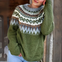 Hanne | Myk genser med print