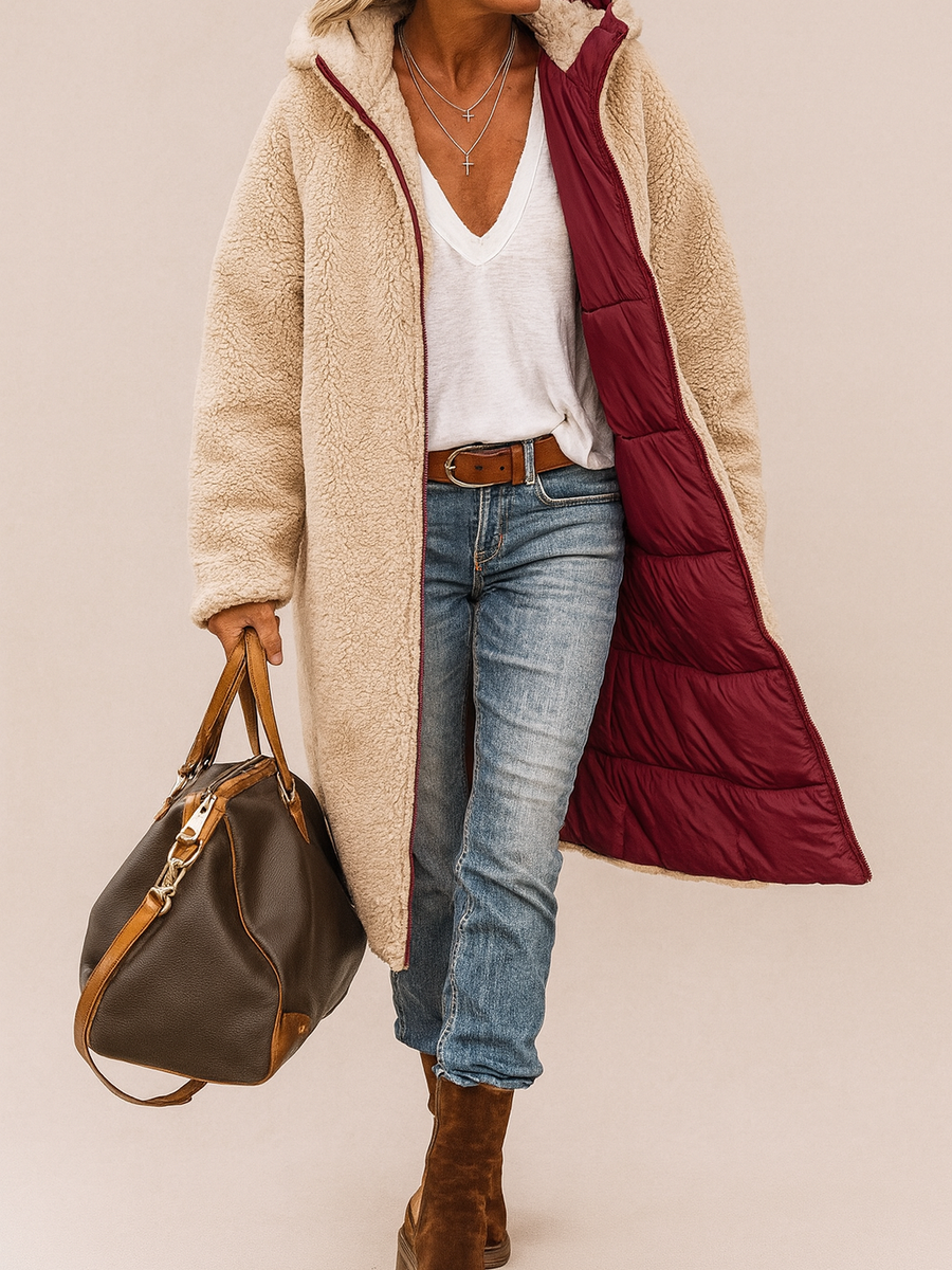 Sasha | Elegant Reversibel Kåpe