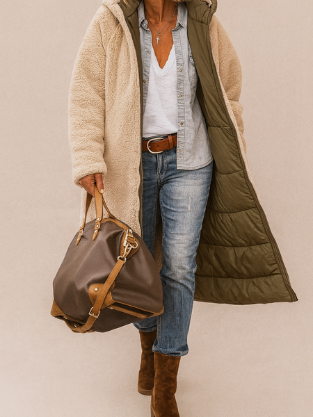 Sasha | Elegant Reversibel Kåpe