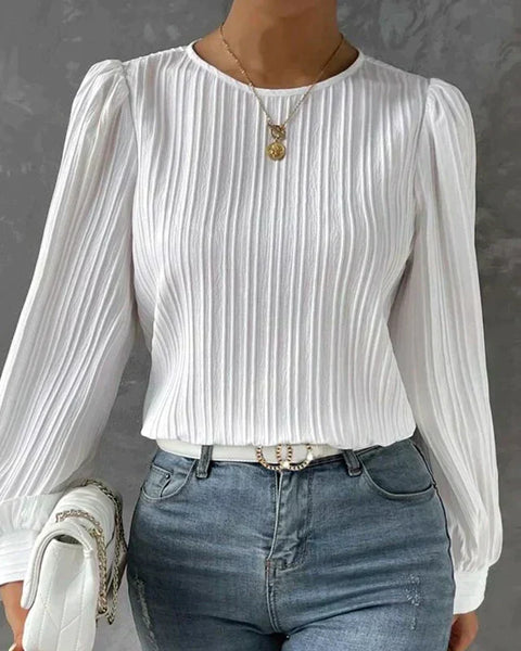 Anette | Chic Satengbluse