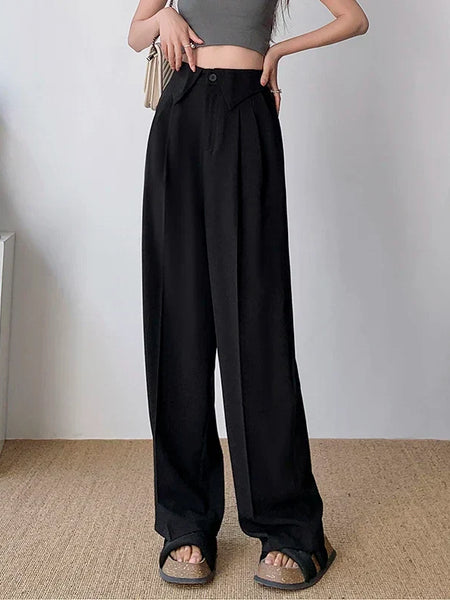 Alva | Strukturert Eleganse Flared Bukser