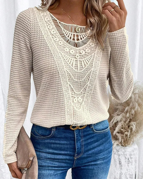 Kari | Genser med boho-mønster