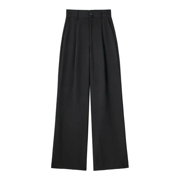 Ine | Elegant Ecru Vide Bukser