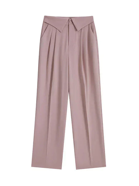 Alva | Strukturert Eleganse Flared Bukser