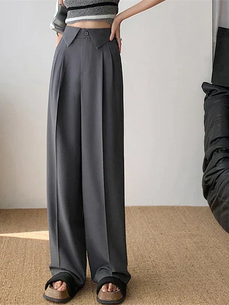 Alva | Strukturert Eleganse Flared Bukser