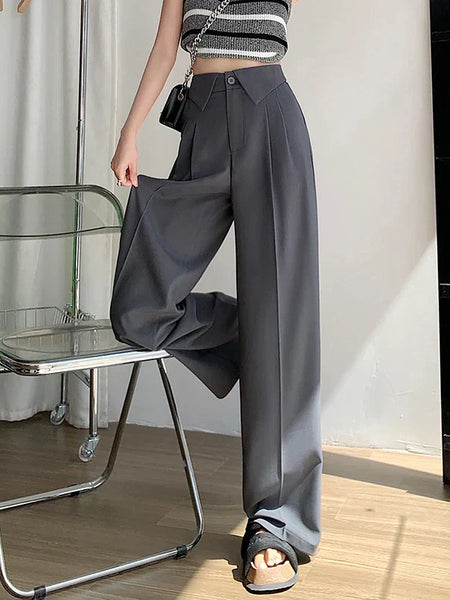 Alva | Strukturert Eleganse Flared Bukser