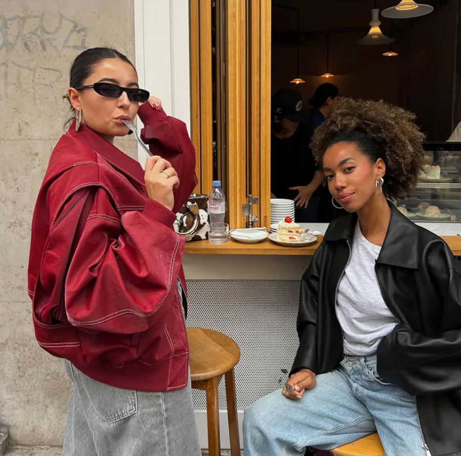 Marja | Plus Size Casual Bomberjakke med Broderidetaljer