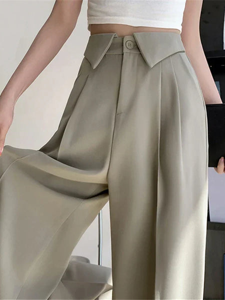 Alva | Strukturert Eleganse Flared Bukser