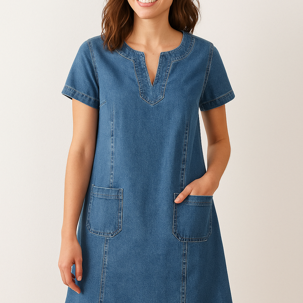 Mathea | Myk Denim Kjole