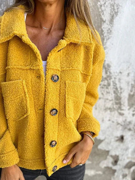 Lisbeth | Kort Ull Blazer med Klipper