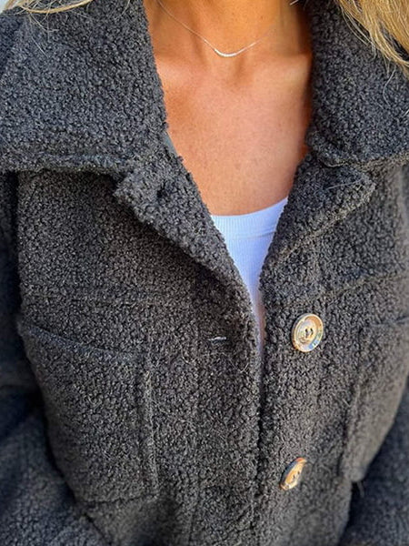 Lisbeth | Kort Ull Blazer med Klipper