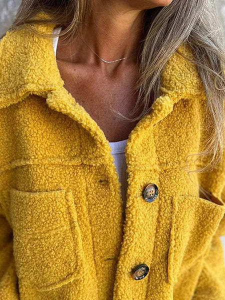 Lisbeth | Kort Ull Blazer med Klipper