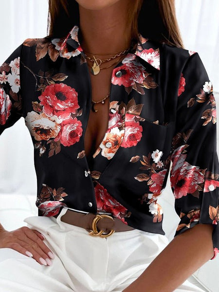 Eldbjørg | Elegant Bluse med Krage