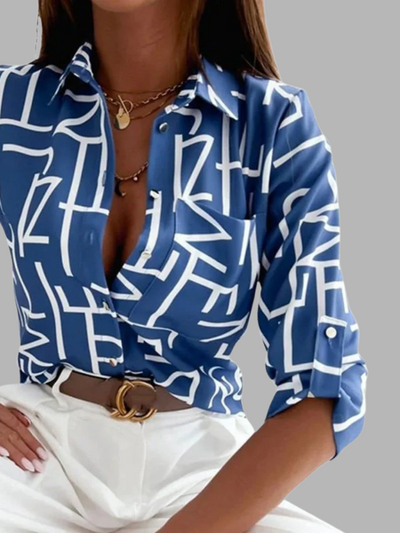 Eldbjørg | Elegant Bluse med Krage