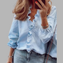 Maren | Elegant Bluse med Lange Ermer