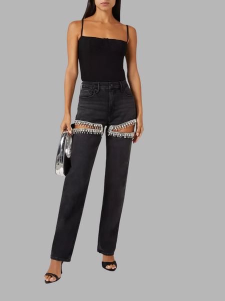 Thale | Krystall Splitt Jeans