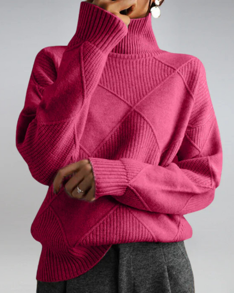 Laura | Luksuriøs Turtleneck Genser