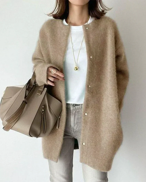 Ågot | Elegant Cashmere Cardigan